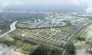 Đô thị sinh thái bên sông kết hợp văn hóa, giải trí rộng hơn 267 ha Đô thị sinh thái bên sông kết hợp văn hóa, giải trí rộng hơn 267 ha