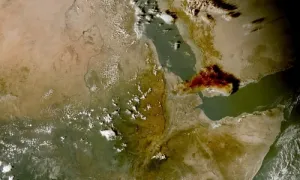 Núi lửa Ethiopia phun trào sau gần 12.000 năm nhìn từ không gian